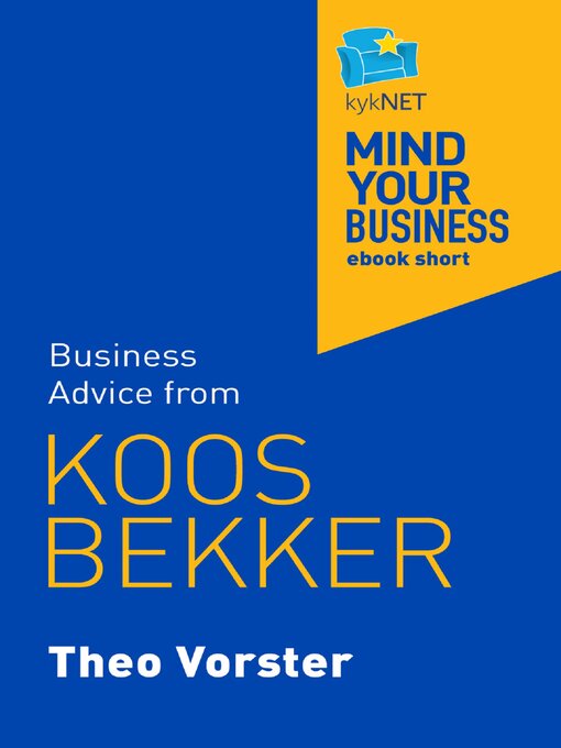 Title details for Koos Bekker by Theo Vorster - Available